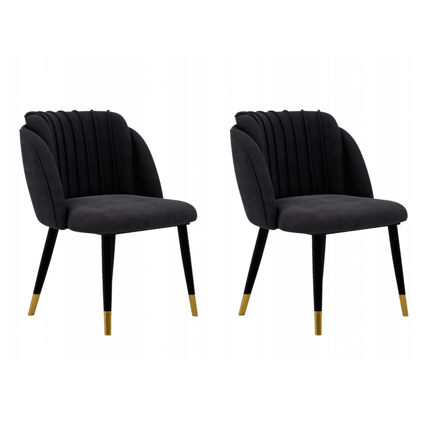 Milano velvet dining chair
