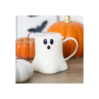 Ghost Shaped Glass Mug