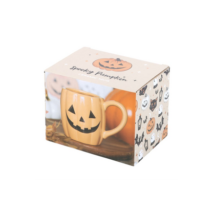 Jack-o'-Lantern Pumpkin Shaped Mug