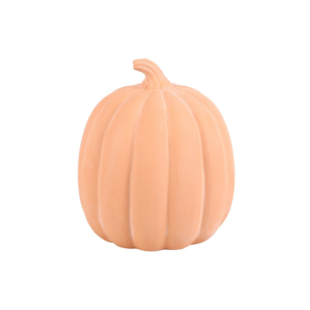 22cm Terracotta Pumpkin Ornament