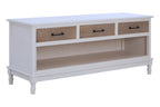 Hamilton 3 Drawer White Cabinet