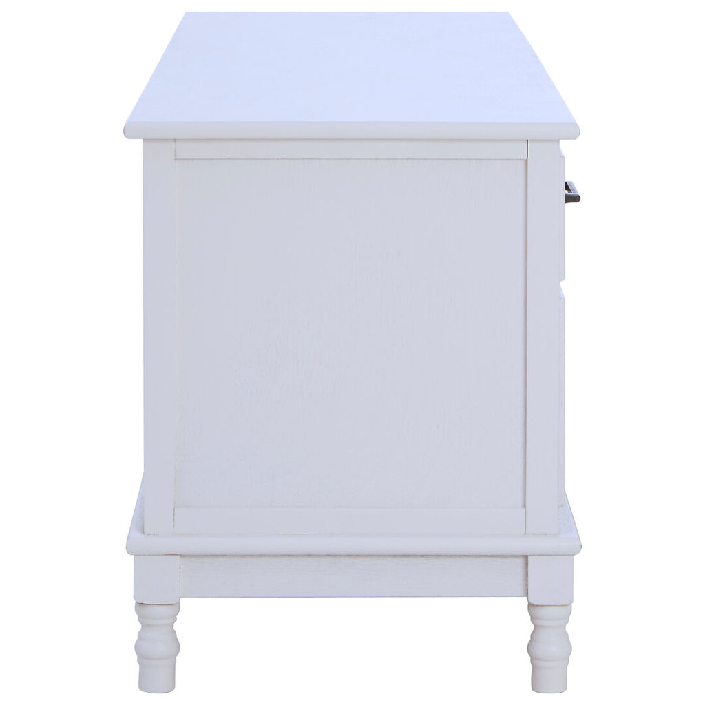 Hamilton 3 Drawer White Cabinet