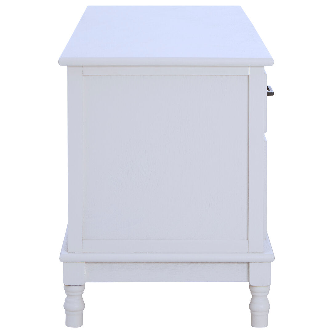 Hamilton 3 Drawer White Cabinet