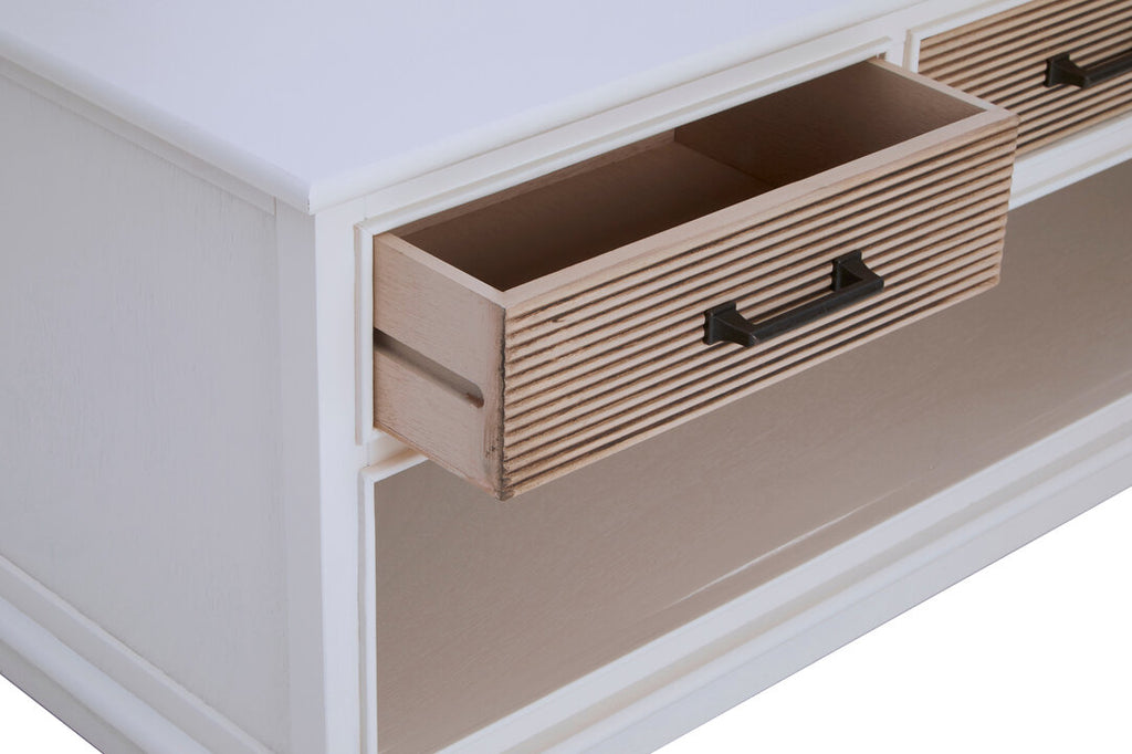 Hamilton 3 Drawer White Cabinet