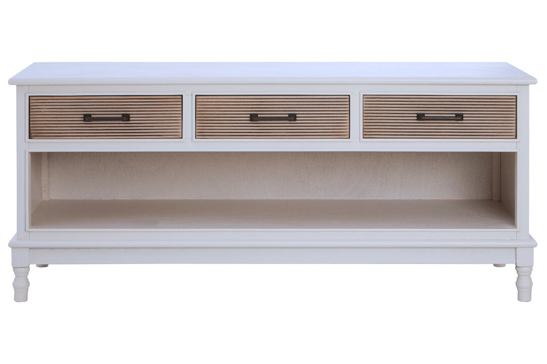 Hamilton 3 Drawer White Cabinet