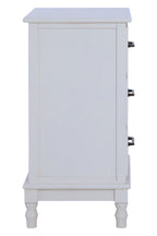 Hamilton White 3 Drawer Chest