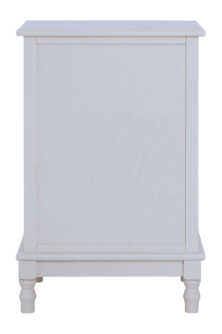 Hamilton White 3 Drawer Chest