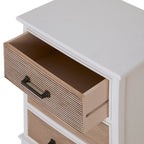 Hamilton White 3 Drawer Chest