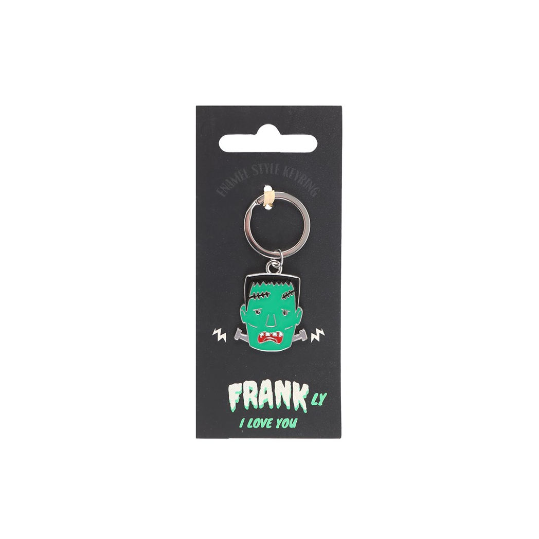 Monster Frank Enamel Keyring