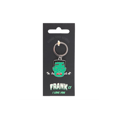 Monster Frank Enamel Keyring