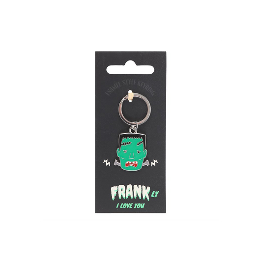 Monster Frank Enamel Keyring