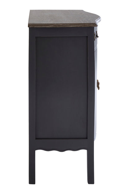 Larissa Two Door Dark Grey Sideboard