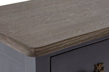 Larissa 4 Drawer Dark Grey Chest