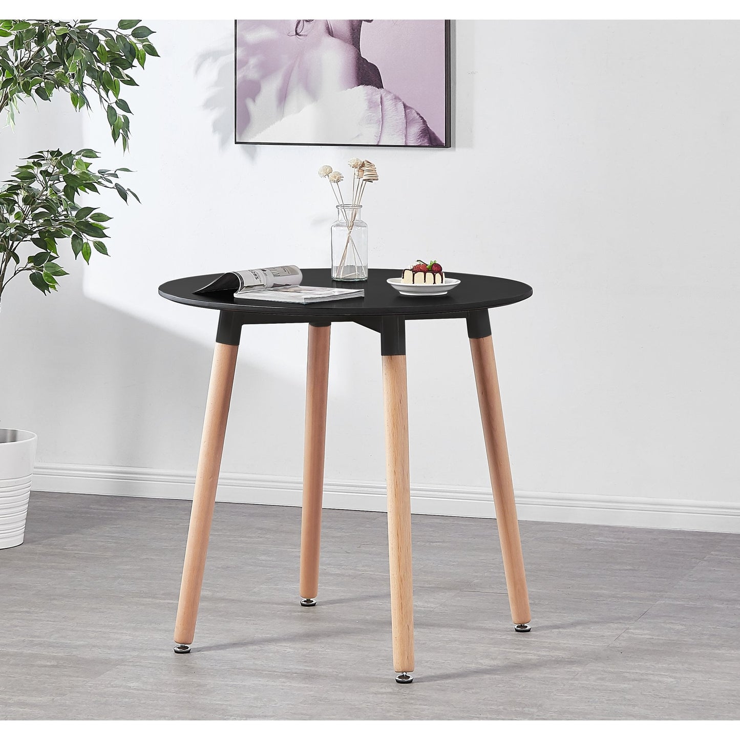 Jamie Lorenzo Halo Round Dining (2 Seat Set)