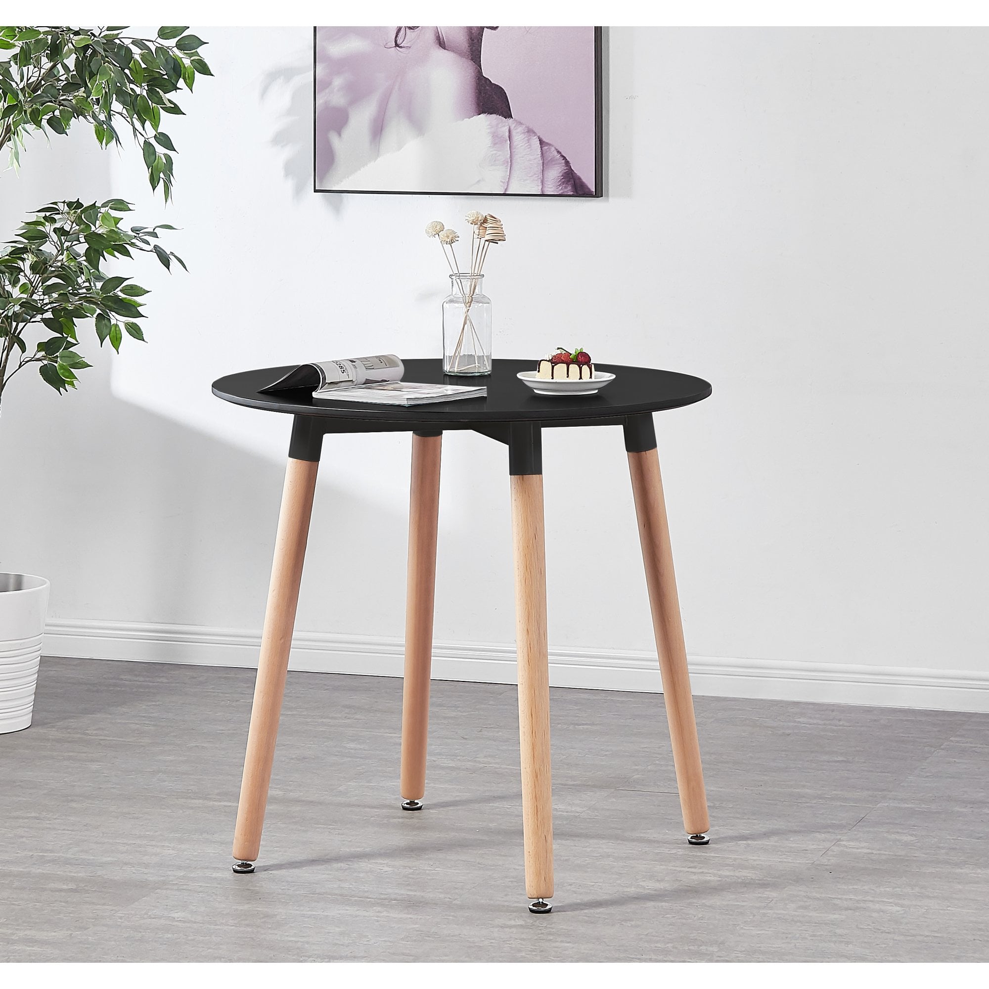 Jamie Lorenzo Halo Round Dining (2 Seat Set)