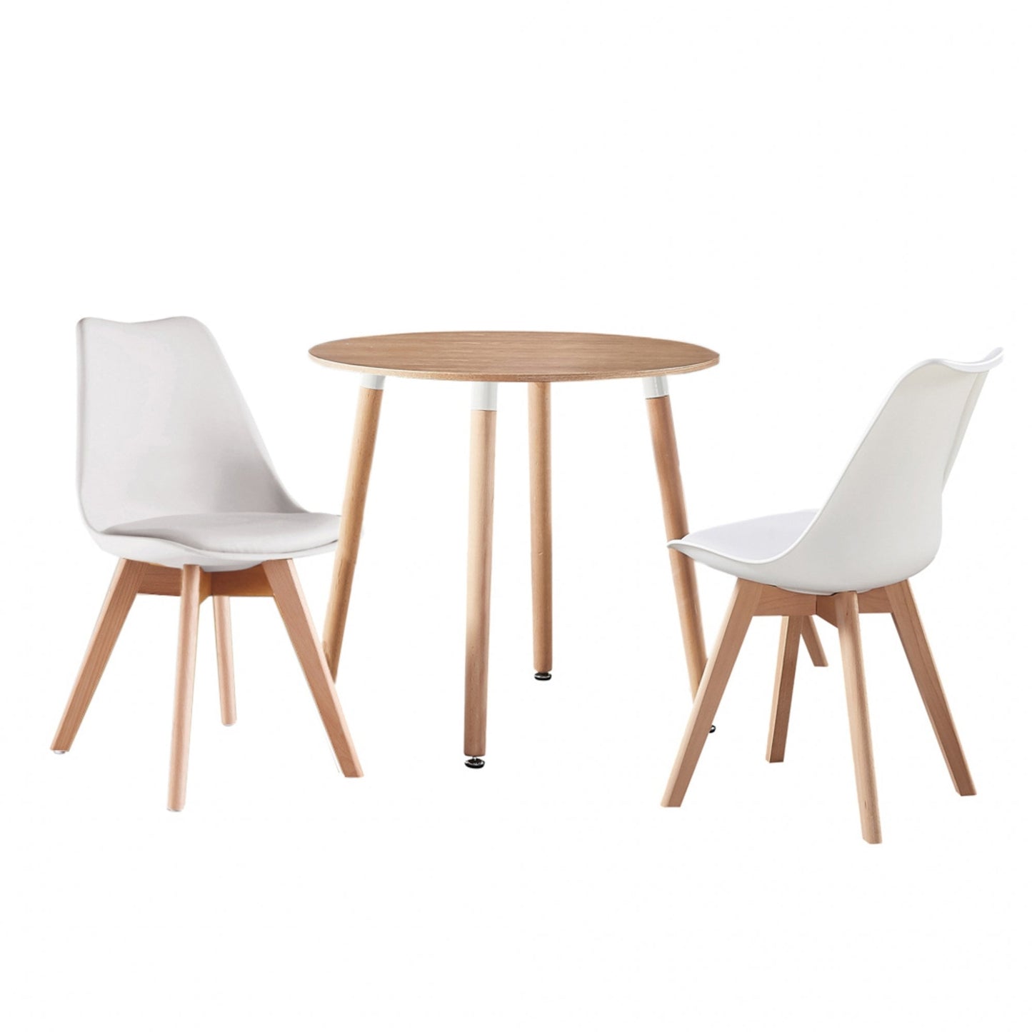 Jamie Lorenzo Halo Round Dining (2 Seat Set)
