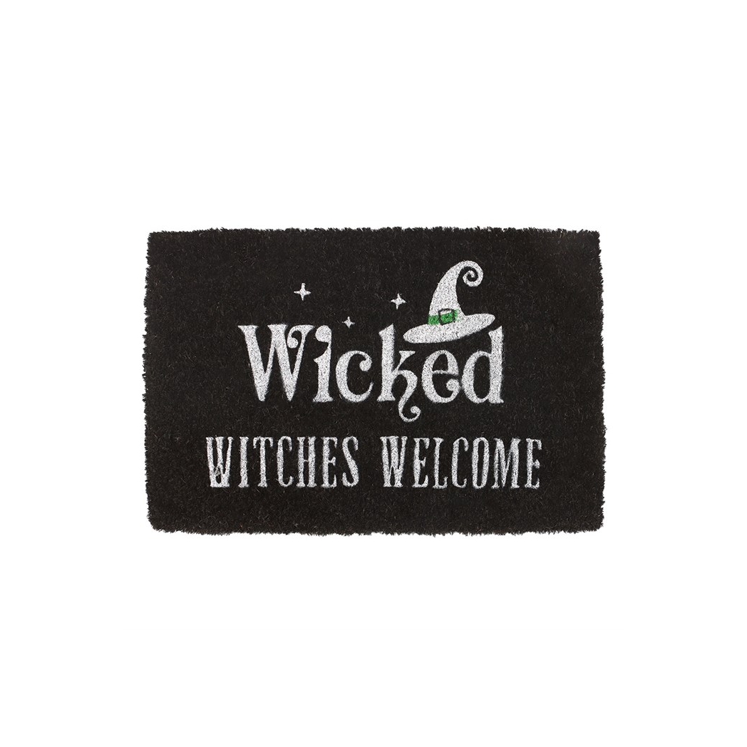 Black Wicked Witches Welcome Doormat