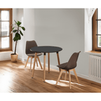 Jamie Lorenzo Halo Round Dining (2 Seat Set)