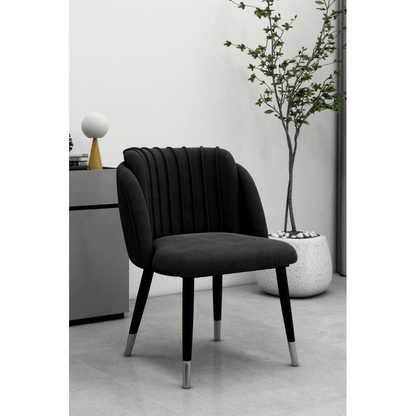 Milano velvet dining chair