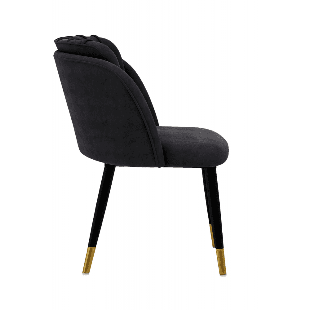Milano velvet dining chair