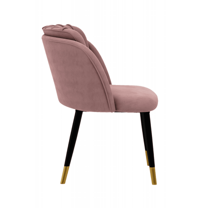 Milano velvet dining chair