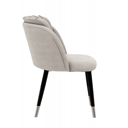 Milano velvet dining chair