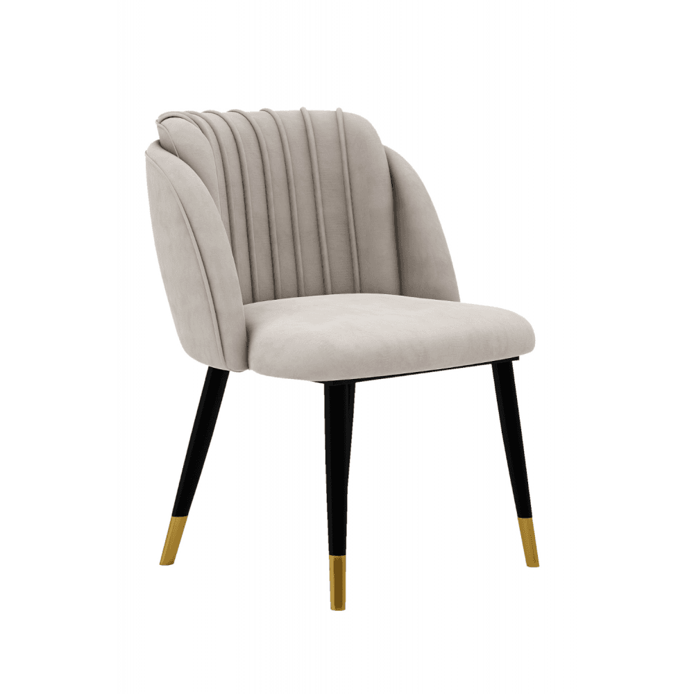 Milano velvet dining chair