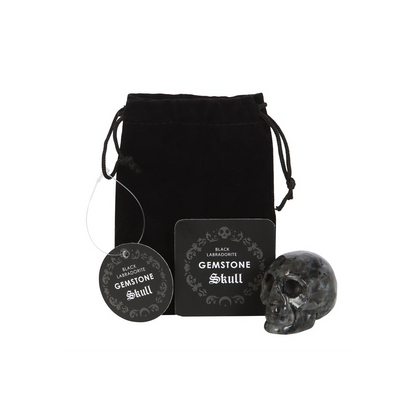 Black Labradorite  Crystal Skull