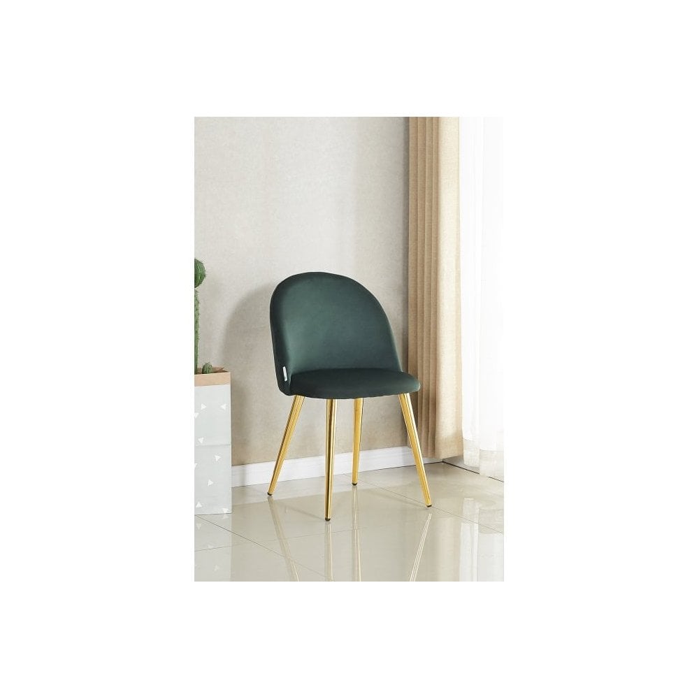 Lucia Velvet Dining Chair (Set of 2)