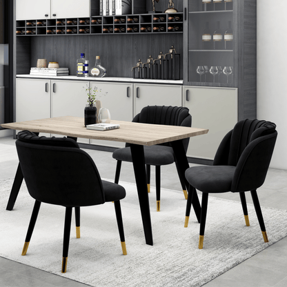 Milano velvet dining chair