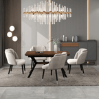 Milano velvet dining chair