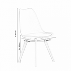 Jamie Lorenzo Halo Round Dining (2 Seat Set)