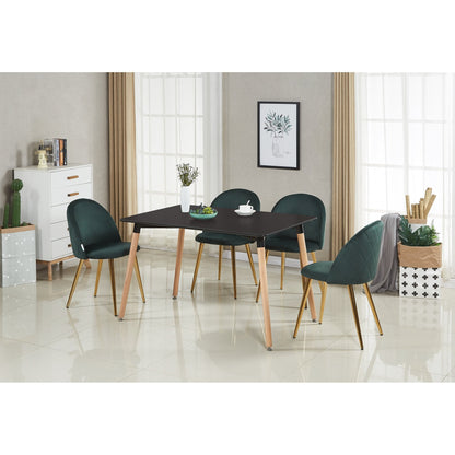 Lucia Velvet Dining Chair (Set of 2)