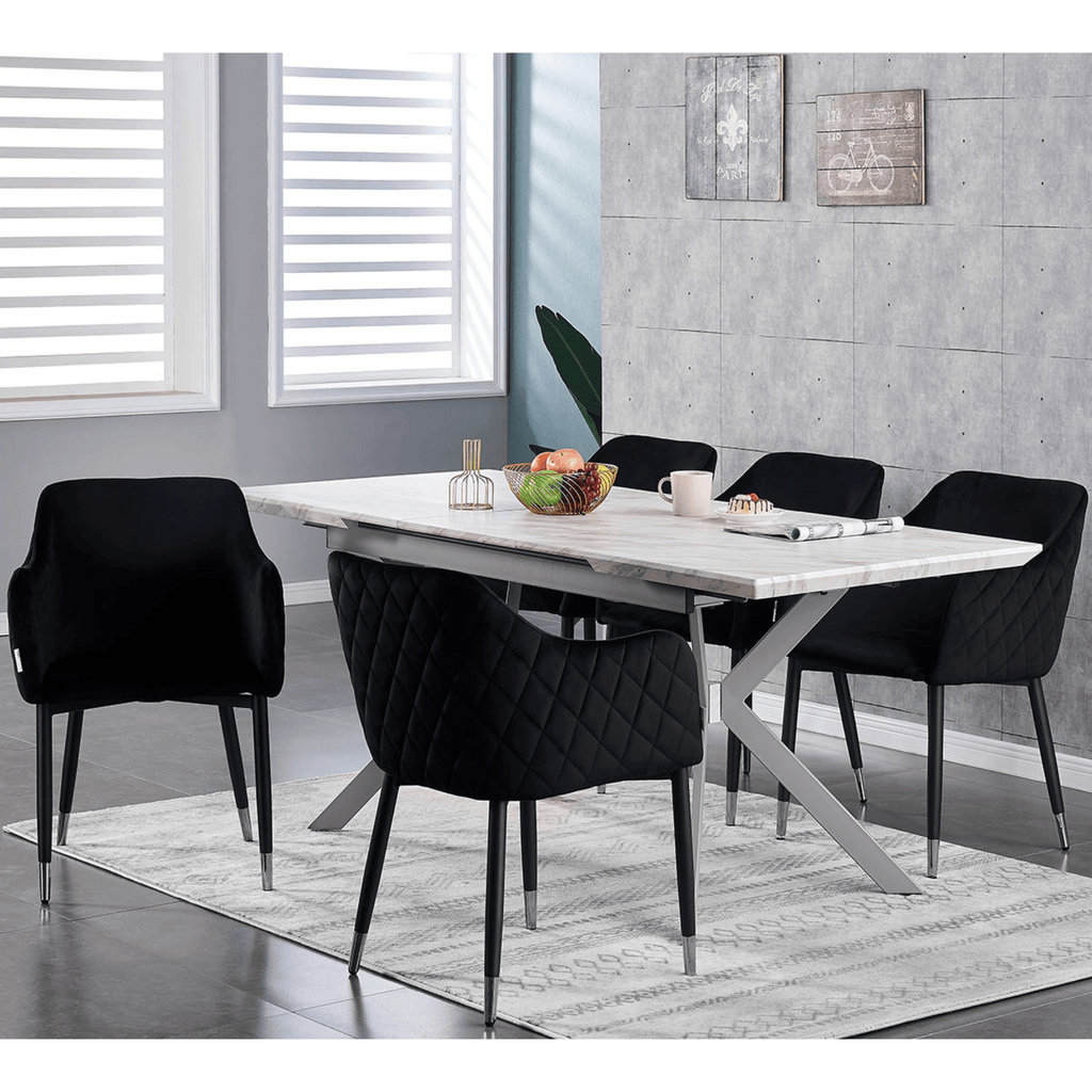 Verona LUX velvet dining chair