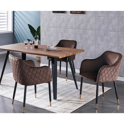 Verona LUX velvet dining chair