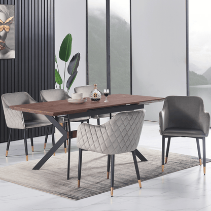 Verona LUX velvet dining chair