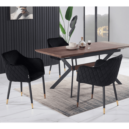 Verona LUX velvet dining chair