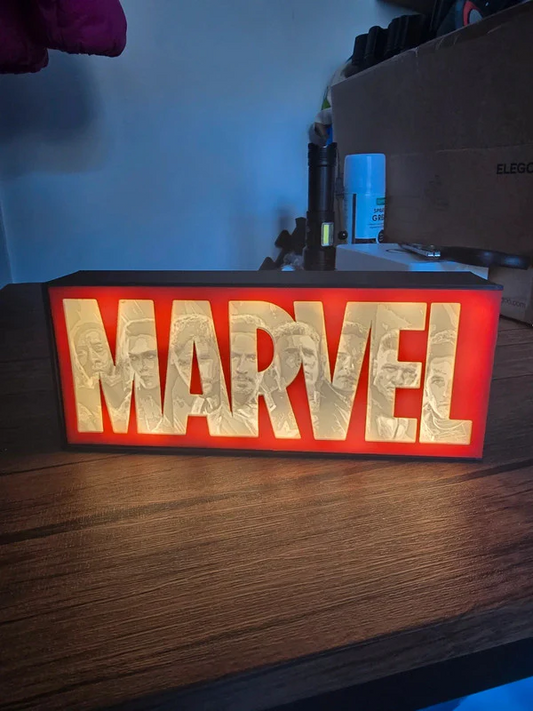 Marvel Hero Tribute Lightbox