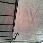 Outsunny 3x3m Metal Pergola with Canopy Garden Awning for Garden Parties, Grey