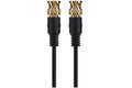Maplin BNC Male to BNC Male Coaxial Cable - Black, 1.5m