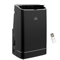 14000 BTU Mobile Air Conditioner, 35m², Smart Home WiFi, with Dehumidifier, Fan, 24H Timer, Window Kit, Black