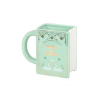 Coffee and Books Green Book Shaped Mug