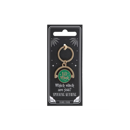 Which Witch Are You Spinning Keyring