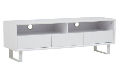Maddox White High Gloss Media Cabinet