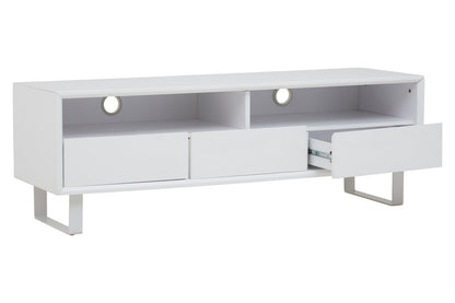Maddox White High Gloss Media Cabinet