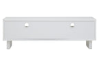 Maddox White High Gloss Media Cabinet