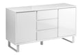 Maddox White High Gloss Sideboard