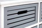 Vada 6 Grey Drawers Unit