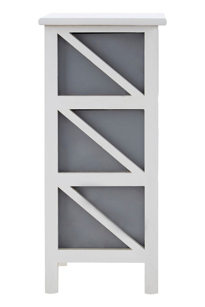 Vada 3 Grey Drawers Unit