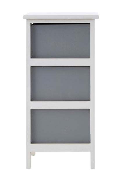 Vada 3 Grey Drawers Unit